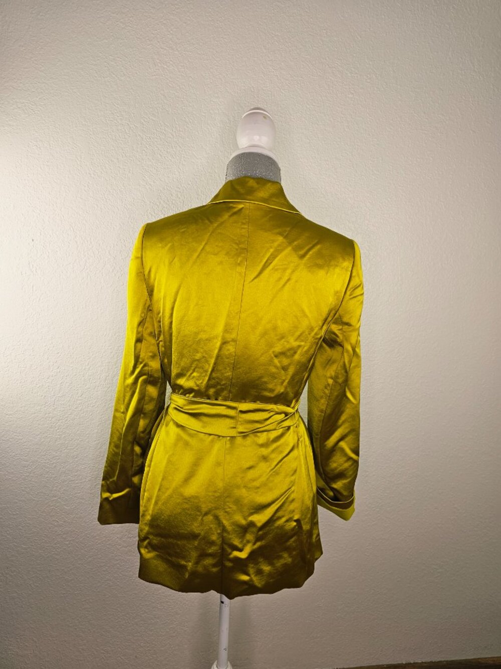 Express Satin Tie Waist Blazer ~ NEW Size Small - Picture 8 of 11